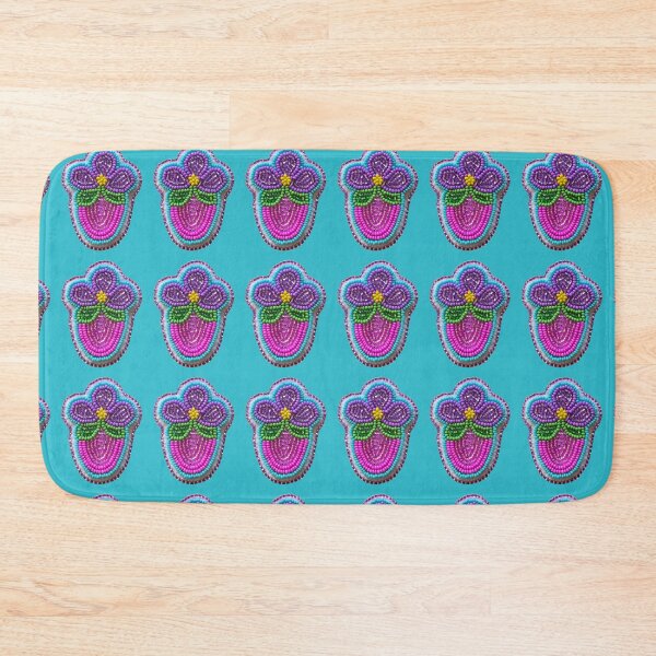 Item preview, Pink strawberry teal background  designed and sold by Jenannbrown.