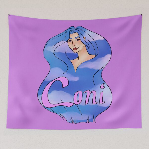Item preview, Coni Name Art designed and sold by AvalonUnmuzzled.