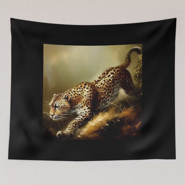 Item preview, Leopard (9) Wild Cat  designed and sold by CrankyOldDude.