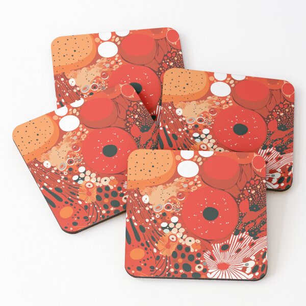 Item preview,  High saturation color polka dot planet forest decorative painting 07 designed and sold by UnaWu533.