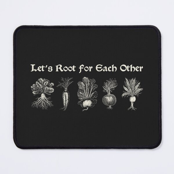 Item preview, Let's Root for Each Other Medieval Gothic Style Fun Print designed and sold by semisoberme.