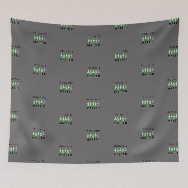 Item preview, Introverts Matter Self-Awareness Self-Acceptance Mint & Gray Design designed and sold by LGbubble.