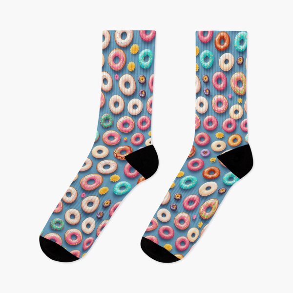 Item preview, Colorful Donuts - Seamless Pattern designed and sold by MtWoodsonSales.