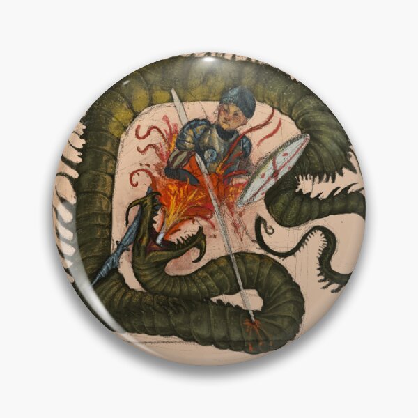 Item preview, Dragonslayer Codex Cover Art designed and sold by sleeart.