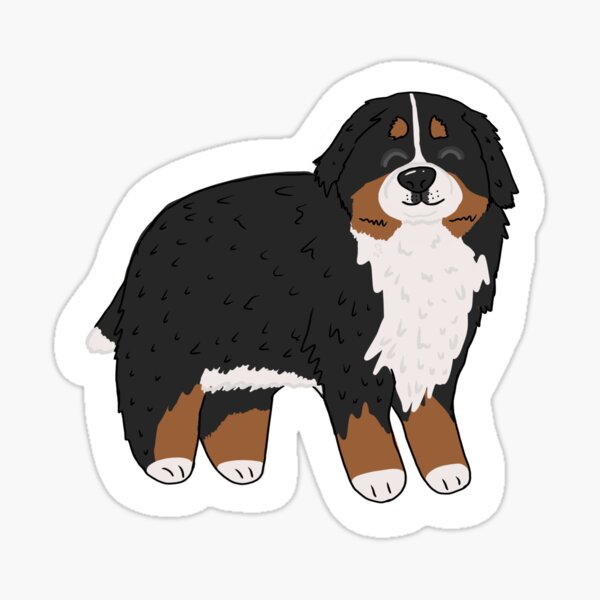 Item preview, Bernese Mountain Dog Drawn Badly designed and sold by Xetalo.