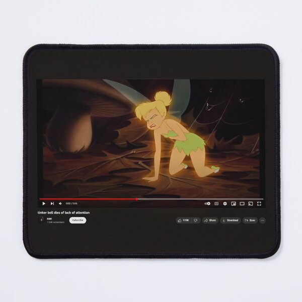Item preview, Tinker Bell Dies of Lack of Attention designed and sold by AdamPremium.