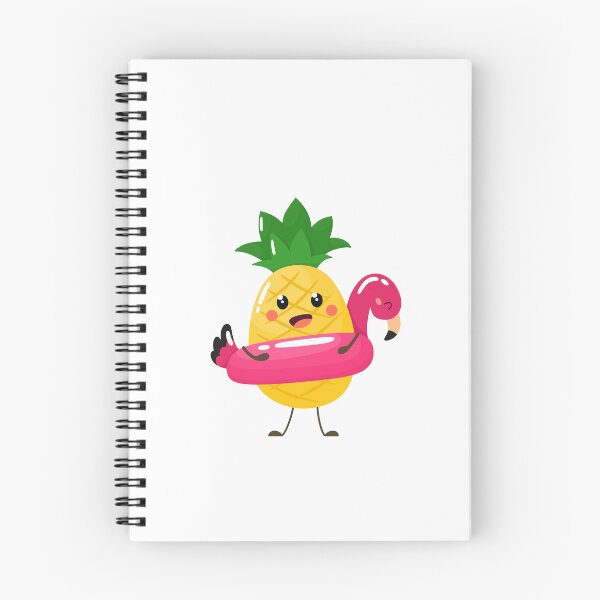 Artikelvorschau, Sommermuster mit Flamingos und Ananas entworfen und verkauft von ASSAOUCI.