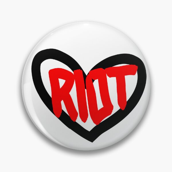 Item preview, RIOT heart design designed and sold by emoworms.
