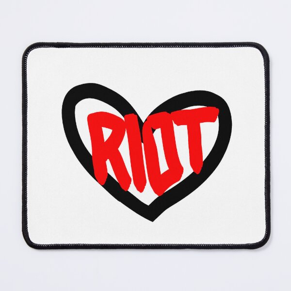 Item preview, RIOT heart design designed and sold by emoworms.