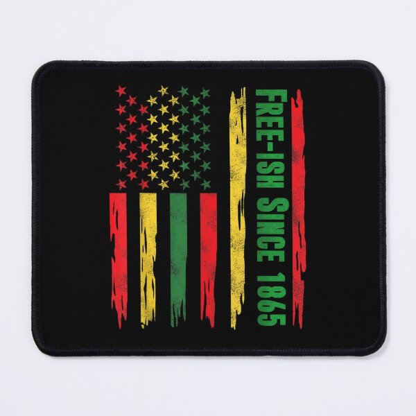 Item preview, FREE-ISH SINCE 1865 Juneteenth flag 2023 Juneteenth Afrocentric Celebration 2023 designed and sold by Khalmer ⭐⭐⭐⭐⭐.