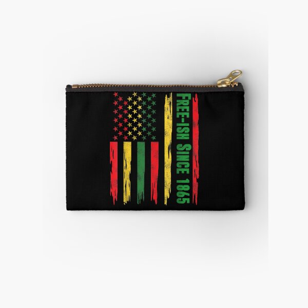 Item preview, FREE-ISH SINCE 1865 Juneteenth flag 2023 Juneteenth Afrocentric Celebration 2023 designed and sold by Khalmer ⭐⭐⭐⭐⭐.
