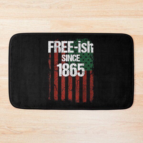 Item preview, FREE-ISH SINCE 1865 Juneteenth flag 2023 Juneteenth Afrocentric Celebration 2023 designed and sold by Khalmer ⭐⭐⭐⭐⭐.