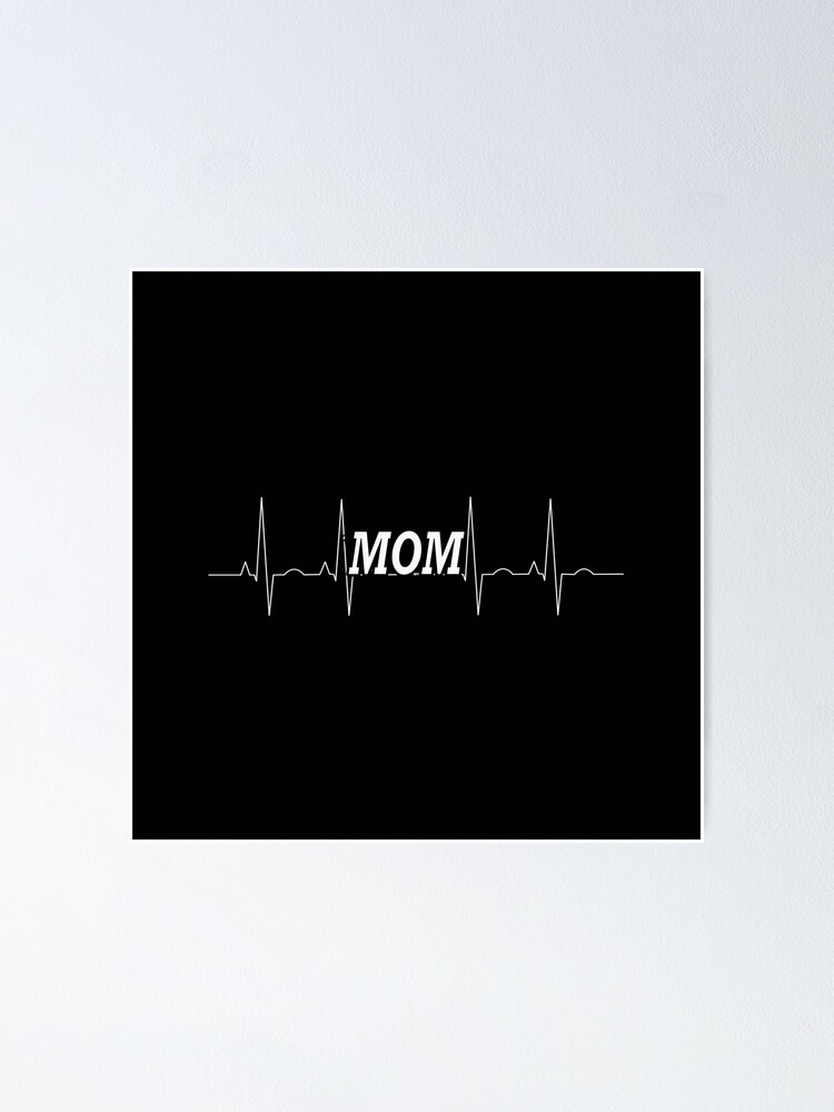 Senior Mom Heartbeat SVG By stockvectorsvg | TheHungryJPEG