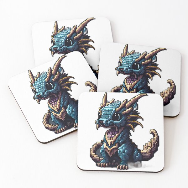 Item preview, pixel art dragon designed and sold by Kgriswold777.