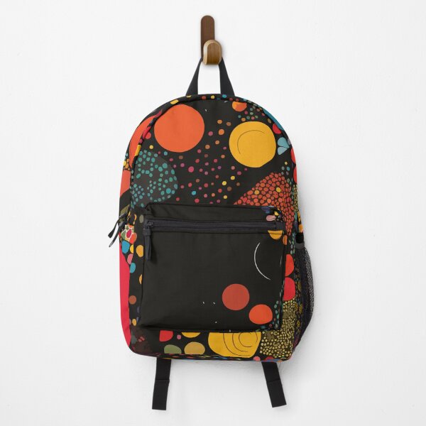 Artikelvorschau, Dekorative Malerei mit hoher Farbsättigung und Polka Dot Planet Forest 14 entworfen und verkauft von UnaWu533.