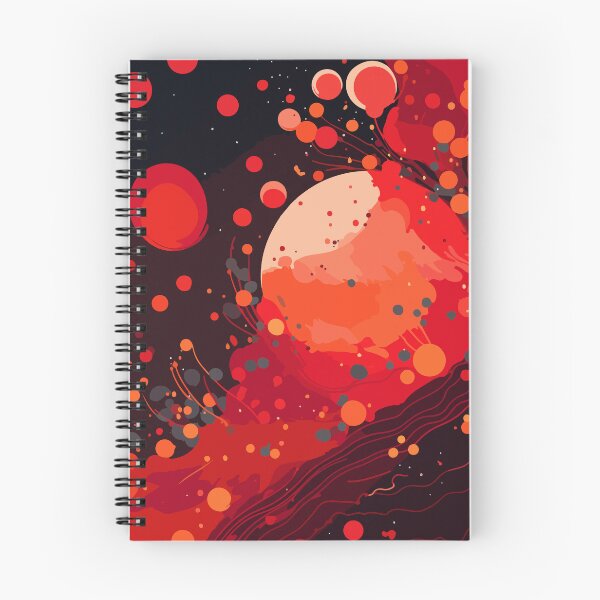 Item preview, High saturation color polka dot planet forest decorative painting 15 designed and sold by UnaWu533.