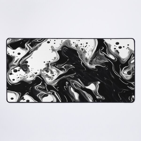 Item preview, Psychedelic Black and White Splatter Paint Mix designed and sold by PadMouse.