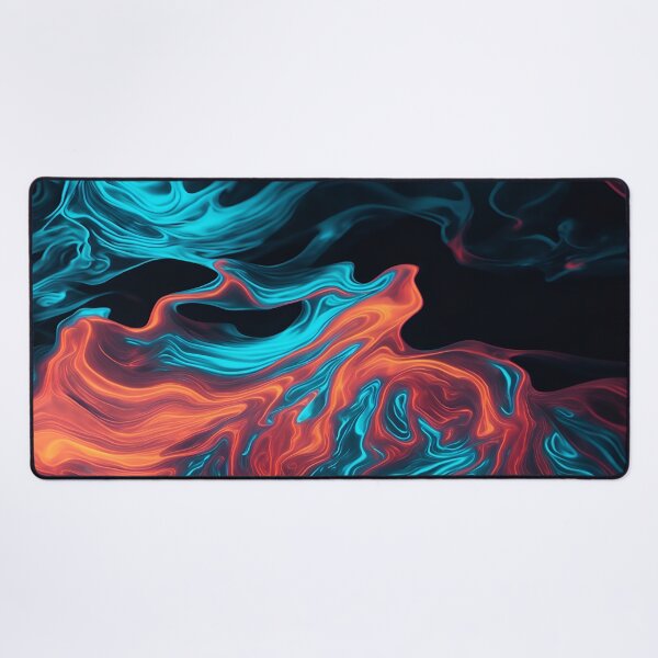 Item preview, Psychedelic Flames on Strata Liquid designed and sold by PadMouse.