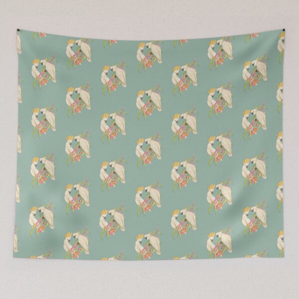 Item preview, Cockatoo and Gum nuts  designed and sold by LittleblueBz.