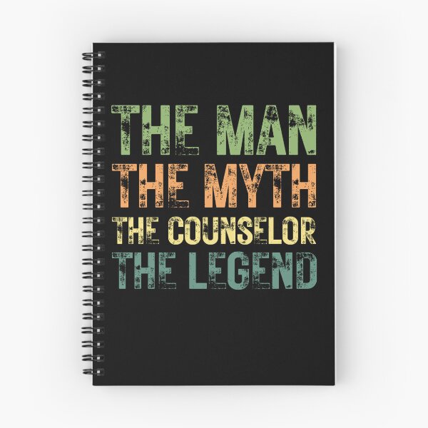 Item preview, The Man The Myth The Counselor the Legend designed and sold by Crafty-Mornings.