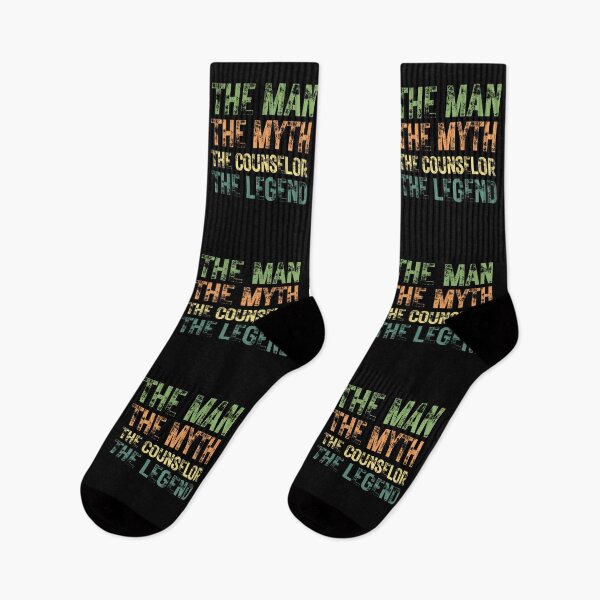 Item preview, The Man The Myth The Counselor the Legend designed and sold by Crafty-Mornings.