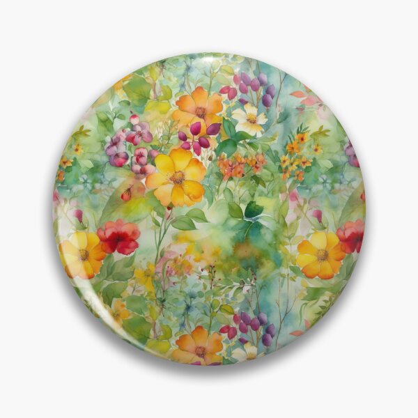 Item preview, Pretty Spring Watercolor Floral Illustration designed and sold by John-NW-Shop.
