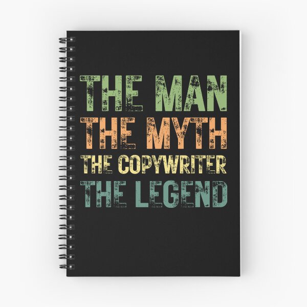 Item preview, The Man The Myth The Copywriter the Legend designed and sold by Crafty-Mornings.