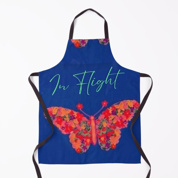 Item preview, Bright Flowered Butterfly on Neon Blue designed and sold by IvaRenee.