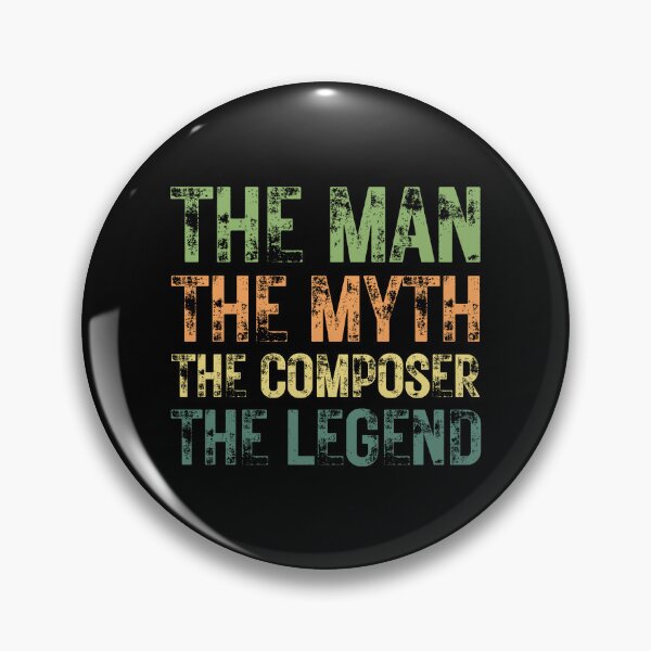 Item preview, The Man The Myth The Composer the Legend designed and sold by Crafty-Mornings.