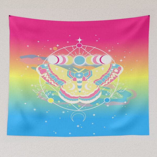 Item preview, Pansexual Moon Moth designed and sold by therighttee1.