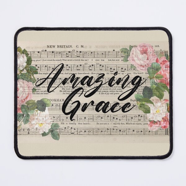 Item preview, Amazing Grace - Vintage Hymn designed and sold by amazingjoy.