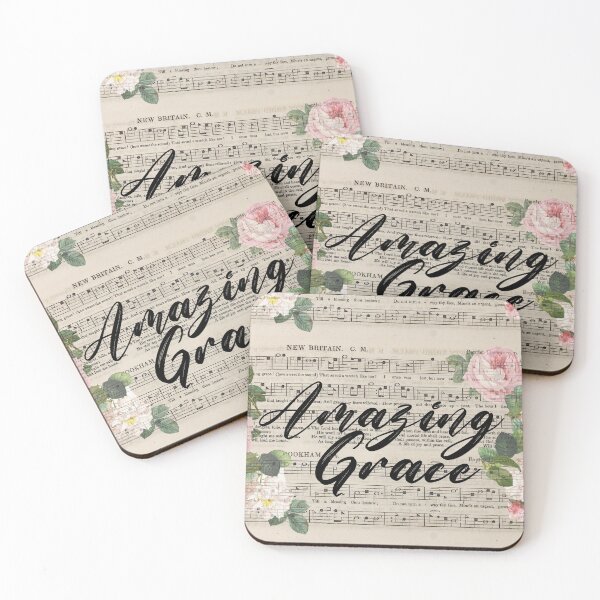 Item preview, Amazing Grace - Vintage Hymn designed and sold by amazingjoy.