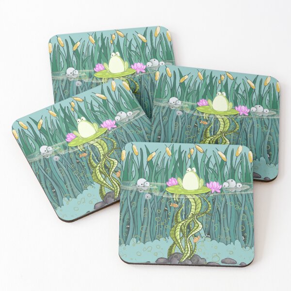 Item preview, Swampy keeping watch designed and sold by Whimsy Pose Illustrations.