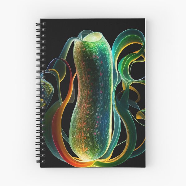 Item preview, Light Trail Zucchini Art designed and sold by CarrotStick.