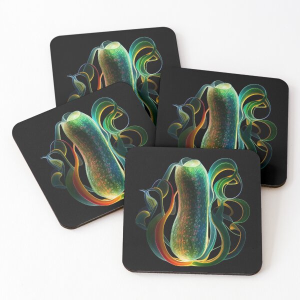 Item preview, Light Trail Zucchini Art designed and sold by CarrotStick.