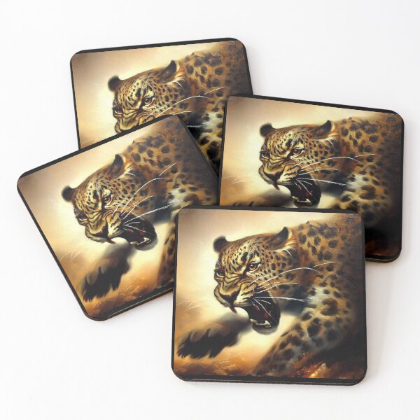 Artikelvorschau, Leopard (11) Wildkatze entworfen und verkauft von CrankyOldDude.