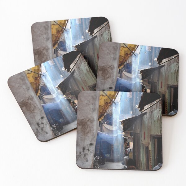 Item preview, Mystical Glow in the Streets of Varanasi designed and sold by franck380.