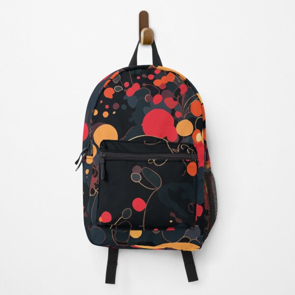 Artikelvorschau, Dekorative Malerei mit hoher Farbsättigung und Polka Dot Planet Forest 26 entworfen und verkauft von UnaWu533.