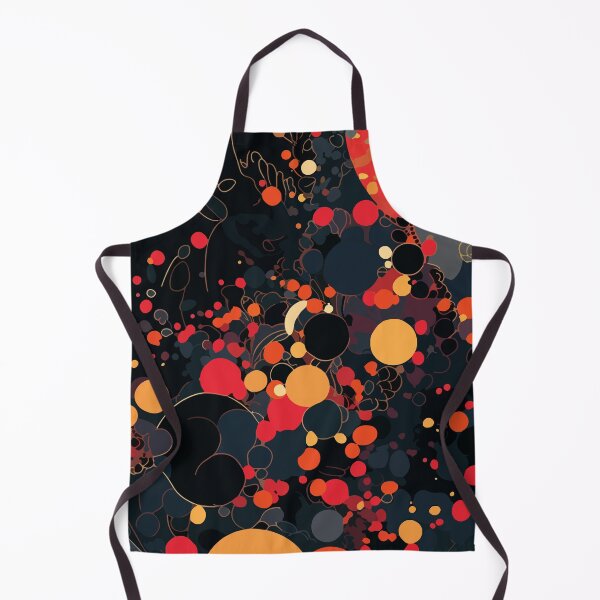 Artikelvorschau, Dekorative Malerei mit hoher Farbsättigung und Polka Dot Planet Forest 26 entworfen und verkauft von UnaWu533.