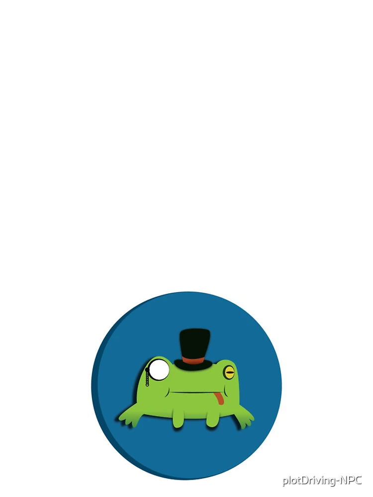 Thumbnail 5 of 5, iPhone Case, fancy frog designed and sold by plotDriving-NPC.