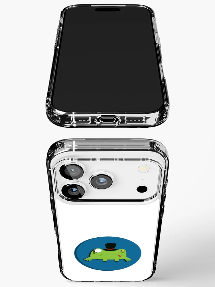 Thumbnail 3 of 5, iPhone Case, fancy frog designed and sold by plotDriving-NPC.