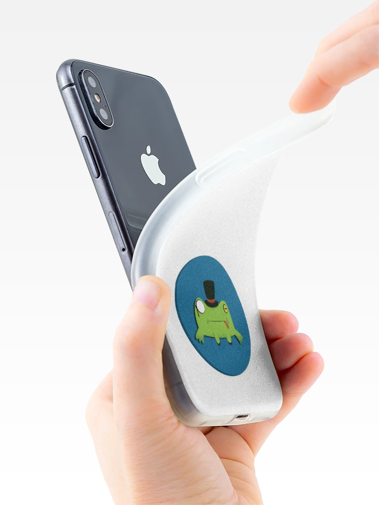 Thumbnail 4 of 5, iPhone Case, fancy frog designed and sold by plotDriving-NPC.