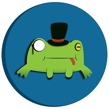 Artwork thumbnail, fancy frog by plotDriving-NPC