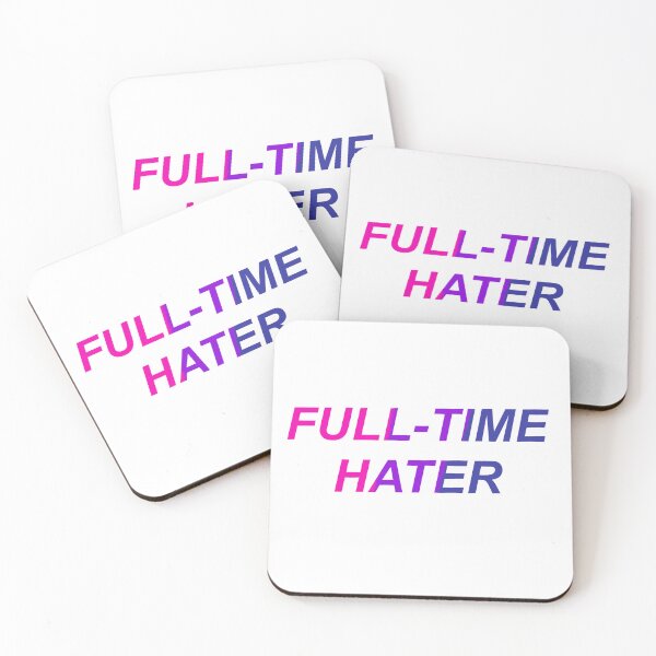 Item preview, Bisexual Pride Flag "FULL-TIME HATER" designed and sold by emoworms.