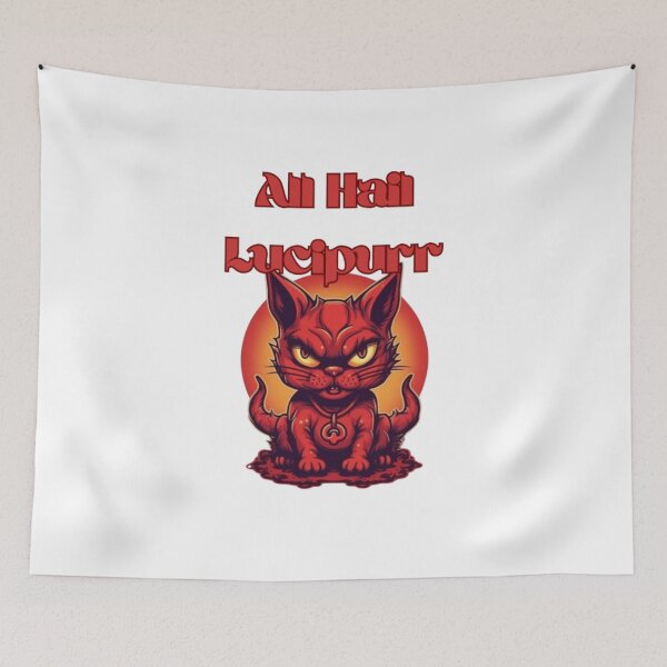 Item preview, Hail Lucipurr designed and sold by Raeder20.