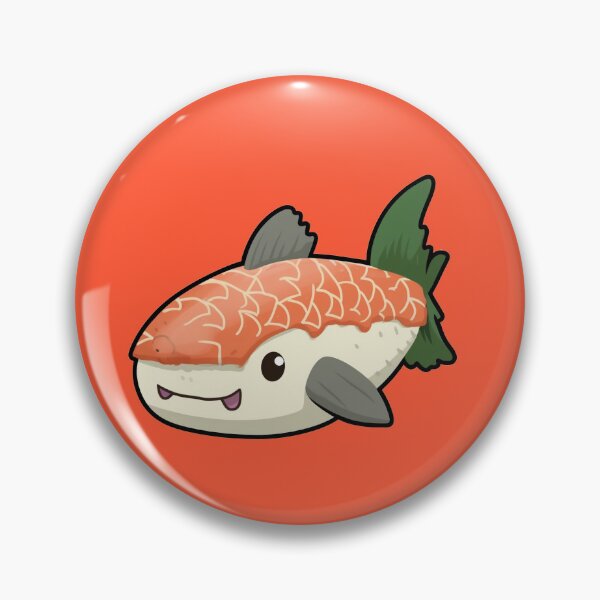 Item preview, "Sushi-Inspired sharkshimi: Colorful and Creative Designs for Foodies designed and sold by TrendyArtInk.