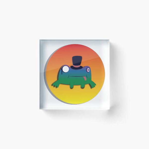 Item preview, rainbow frog designed and sold by plotDriving-NPC.