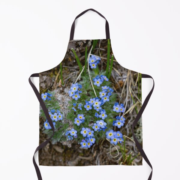 Item preview, Blue apline flowers designed and sold by Shizenkai.