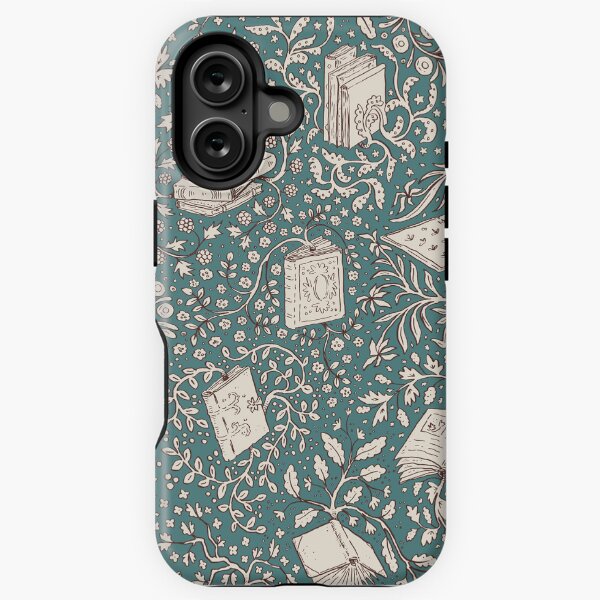 Item preview, Books in flower — turquoise designed and sold by tanaudel.