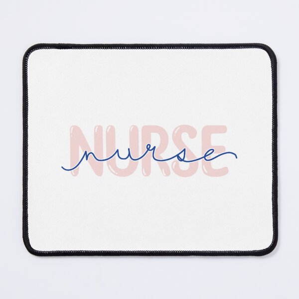 Item preview, Light Pink and Navy Blue “Nurse” Design designed and sold by SidderBug Designs.